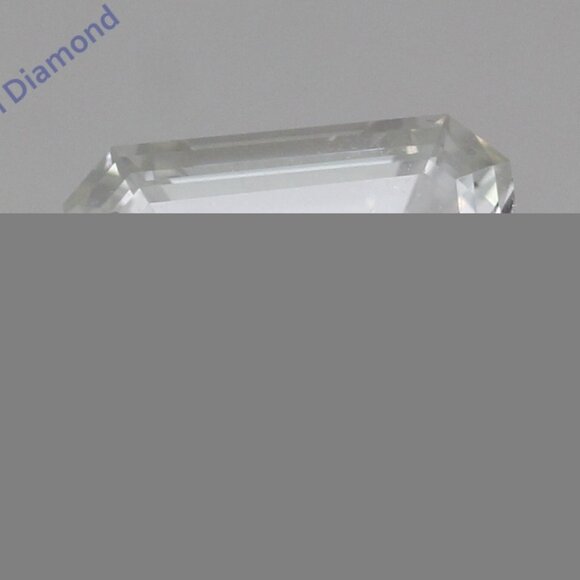 Emerald Natural Diamond Pendant 14K Gold (1.02 Ct H Vvs1) Gia C54200012 - Picture 6 of 7